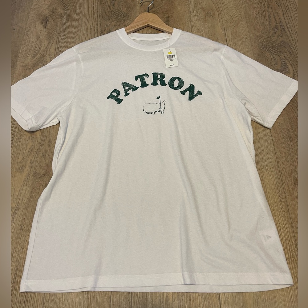 Master’s “Patron” T-Shirt large. New with tags.
